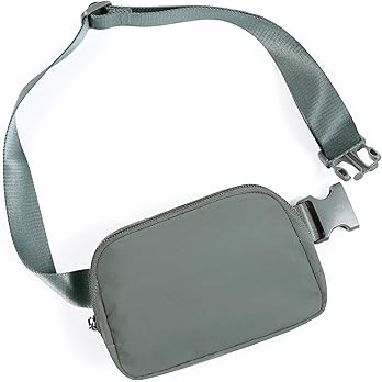 ODODOS Unisex Mini Belt Bag with Adjustable Strap Small Fanny Pack for Workout Running Traveling ... | Amazon (US)