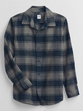 Kids Flannel Shirt | Gap Factory