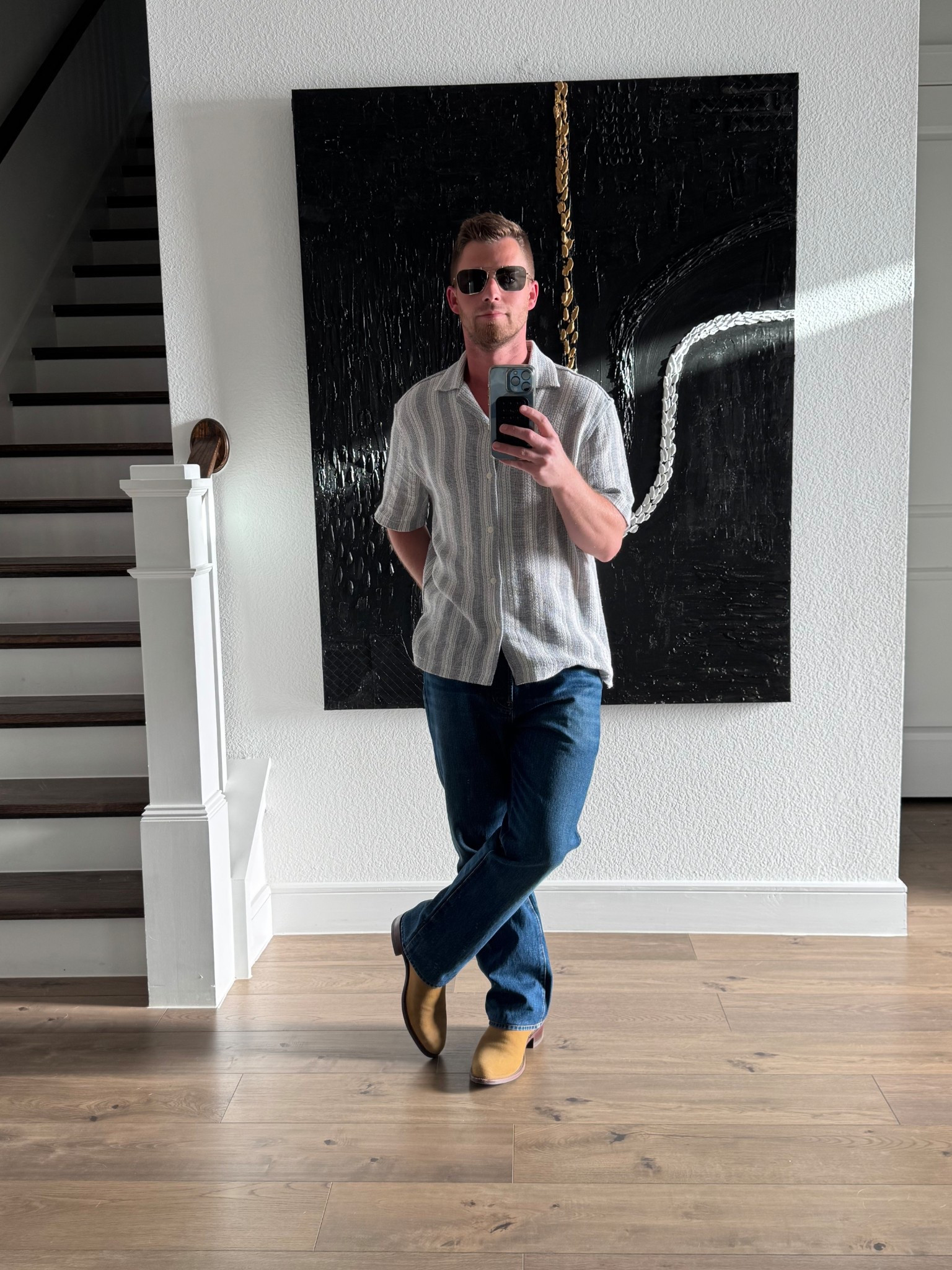 Quick date night before Spring Break ends 

This color way of Johnny collar polo is sold out but the others are super cheap right now 

#LTKootd #LTKgrwm #LTKMens