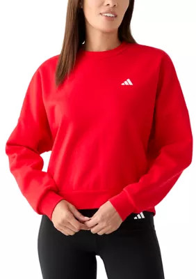 adidas Cozy Fleece Crew Neck Sweatshirt | Belk