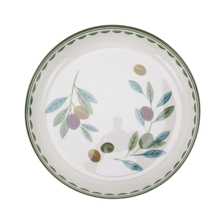 Better Homes and Gardens Bamboo Melamine Olive Chip and Dip Serve Tray for Stylish Entertaining | Walmart (US)