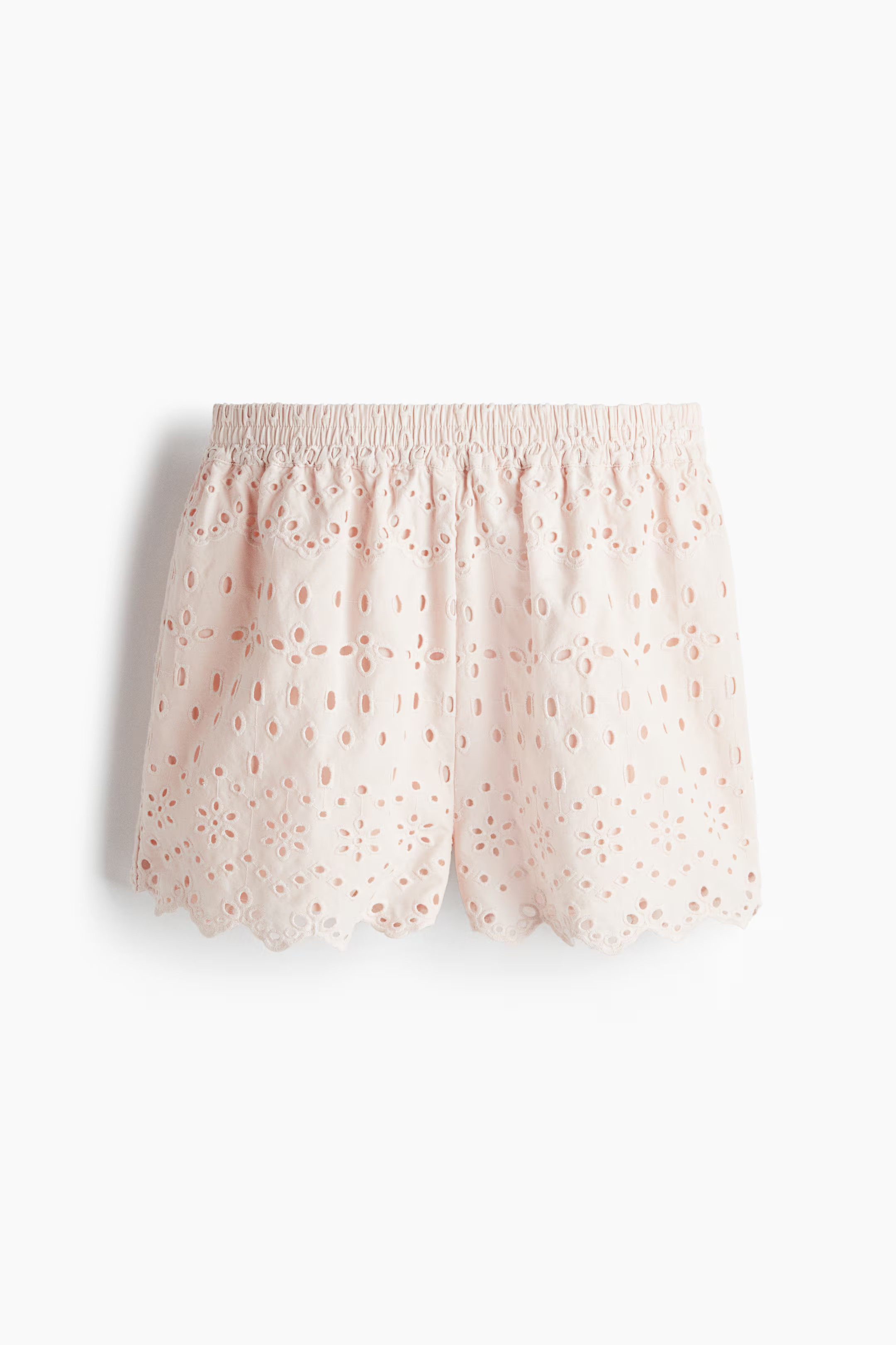 Eyelet-Embroidered Shorts | H&M (US + CA)