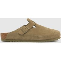 BIRKENSTOCK Boston Clog Sandals in Faded Khaki | Schuh
