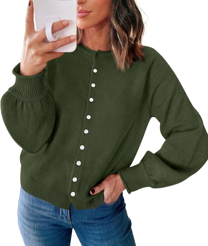 PRETTYGARDEN Women's Knit Cardigan Lightweight Cozy Sweaters | Amazon (US)