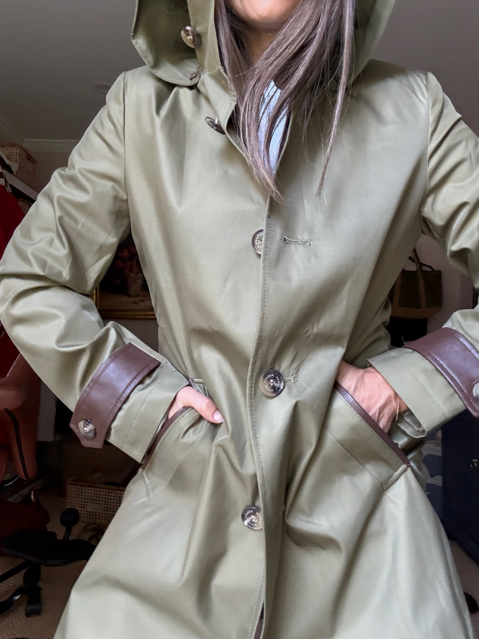 Lauren Ralph Lauren Hooded Cotton Blend Coat. Much lighter weight than I expected making it perfect for hot fall.

#LTKootd #LTKSeasonal #LTKmomlife