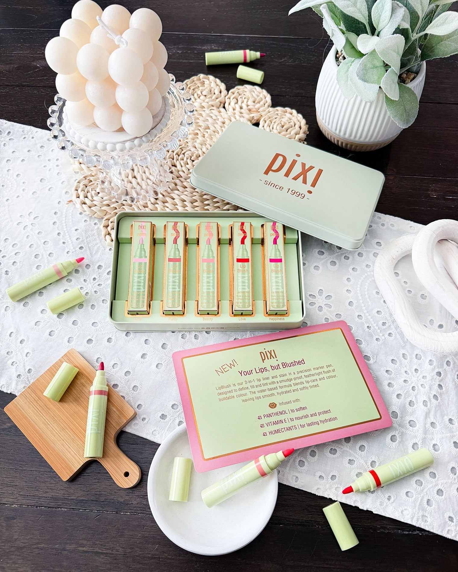 Your Lips, but Blushed!