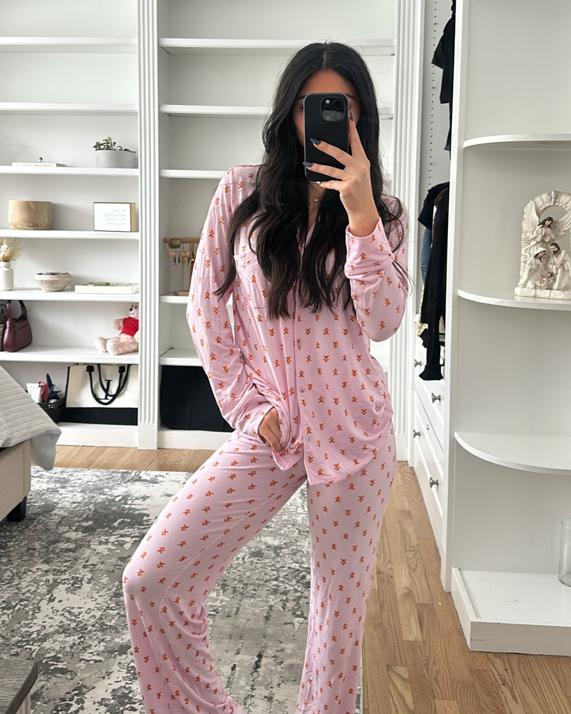 Soft & buttery pj set from skims💗