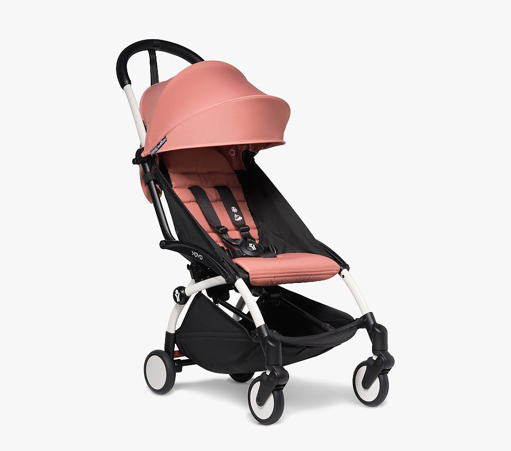 Babyzen YOYO Stroller w White Frame/Ginger Seat | Pottery Barn Kids