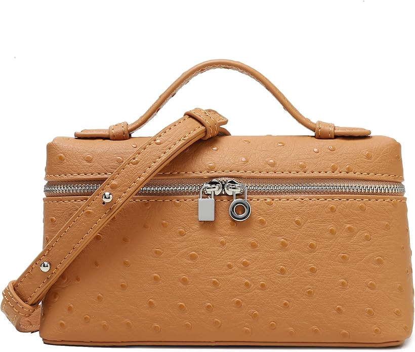 Rejolly Crossbody Bag for Women L19 Pouch Top-Handle Leather Bag Designer Shoulder Handbag Quiet ... | Amazon (US)