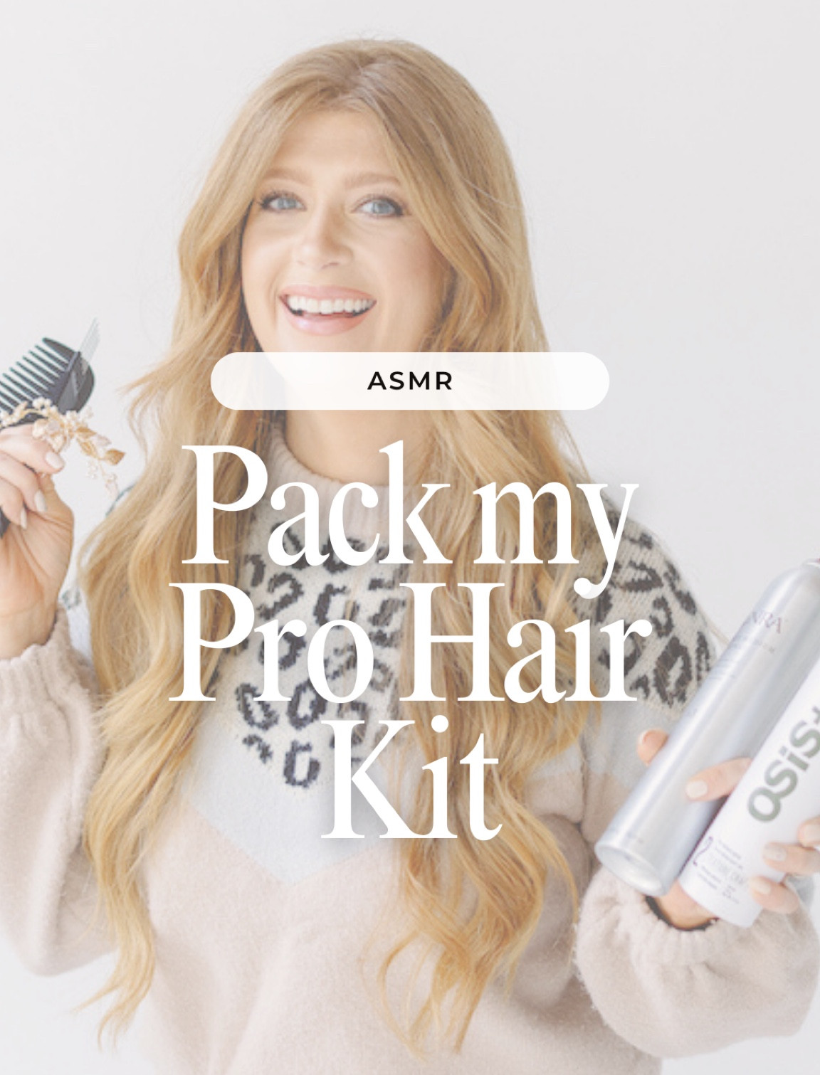 Got a new pro hair kit bag- pack with me! 

#LTKBeauty #LTKWedding
