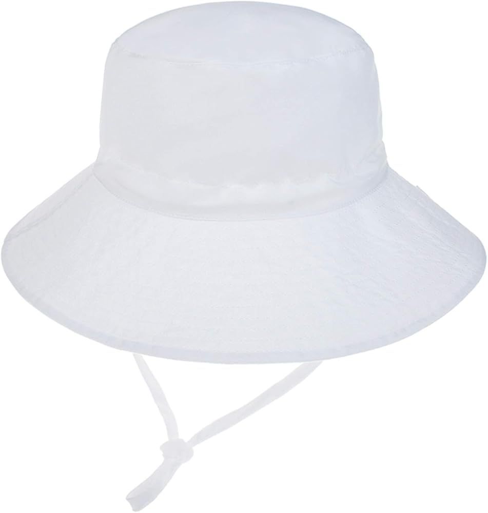 Baby Sun Hat Toddler Summer UPF 50+ Sun Protection Baby Boy Hats Beach Hats Wide Brim Bucket for Bab | Amazon (US)