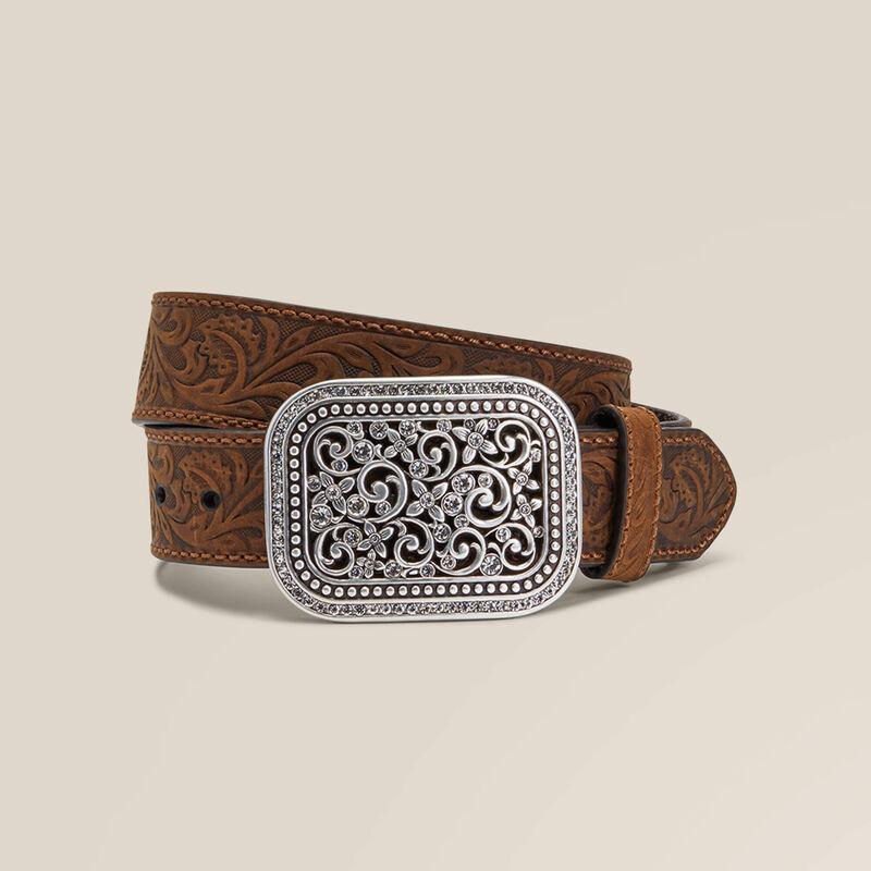 Floral Embroidery Buckle Belt | Ariat (US)