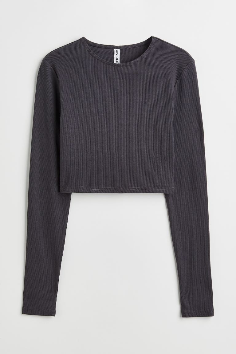 Ribbed Crop Top | H&M (US + CA)