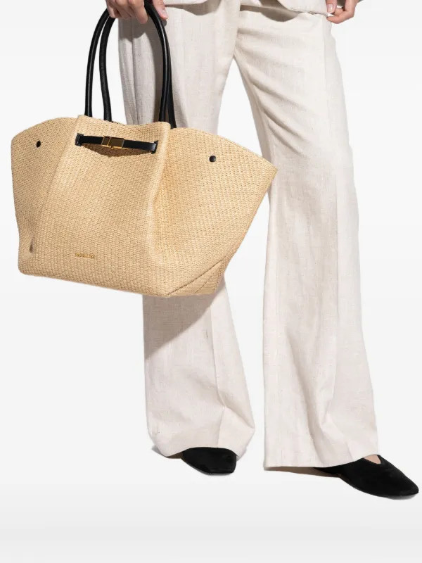 DeMellier New York Woven Tote Bag | Neutrals | FARFETCH IE | Farfetch Global