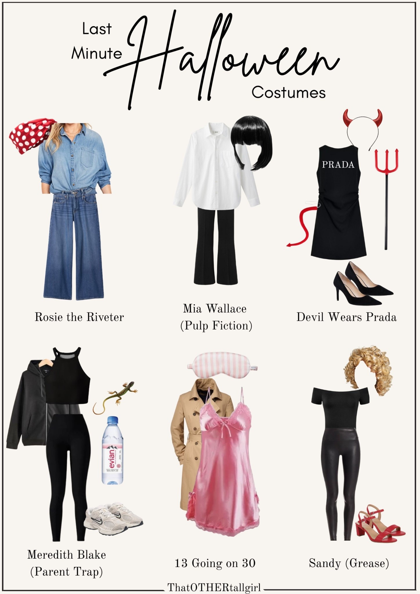 Last minute diy Halloween costume ideas 

#LTKOver40 #LTKHalloween #LTKTall