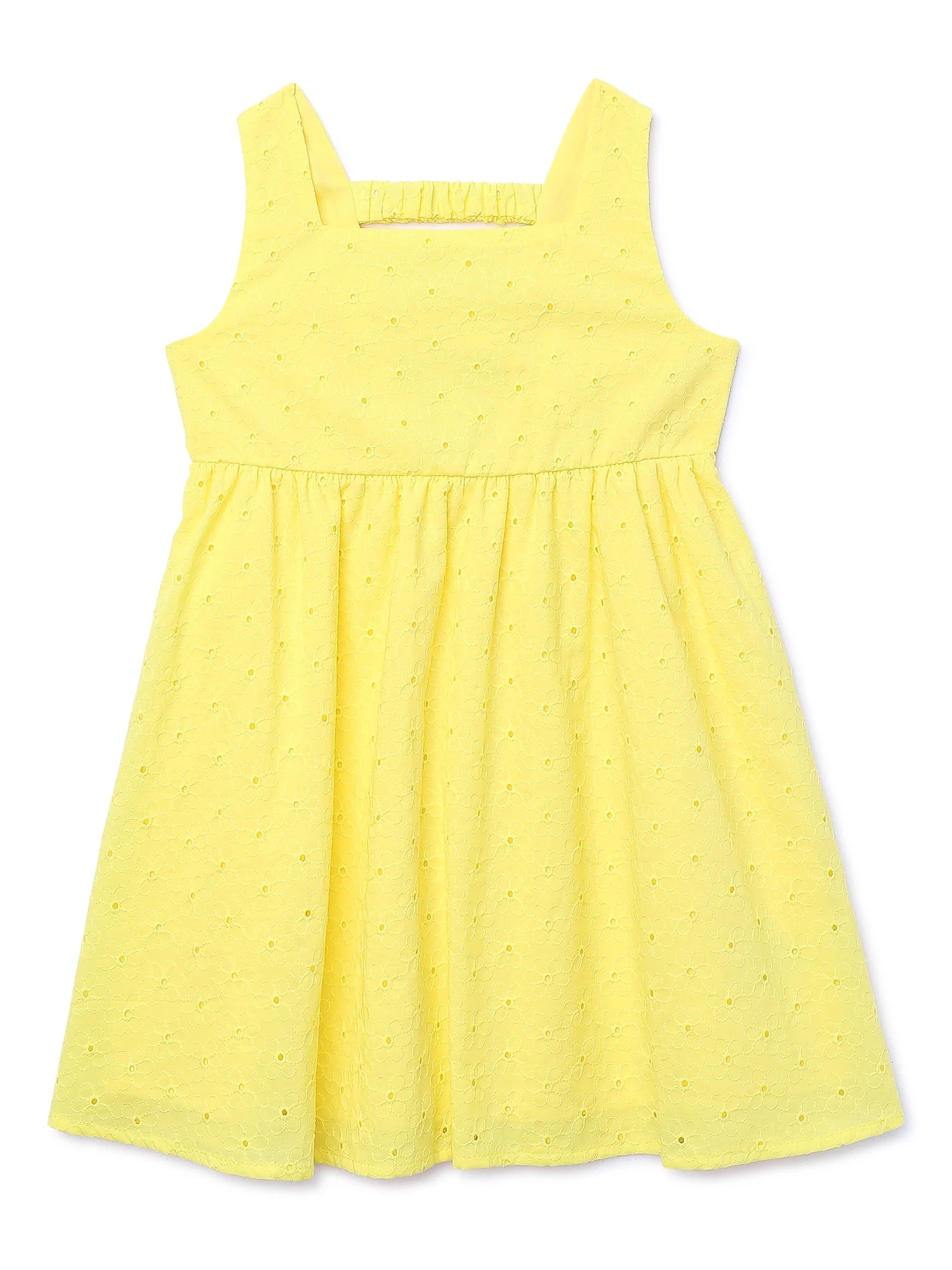 Wonder Nation Toddler Girls Tank Dress, Sizes 12M-5T | Walmart (US)