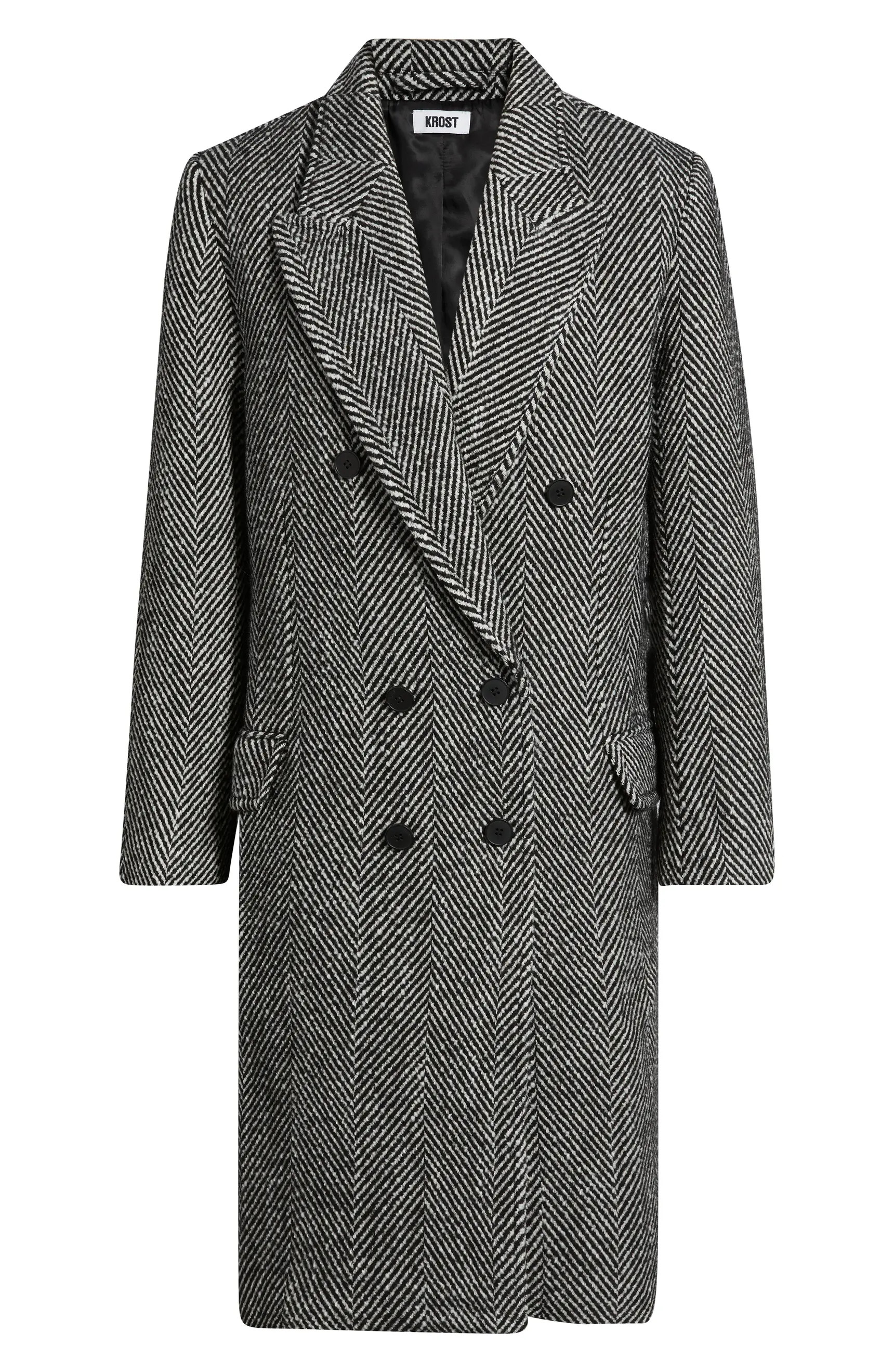 Elliot Herringbone Overcoat | Nordstrom
