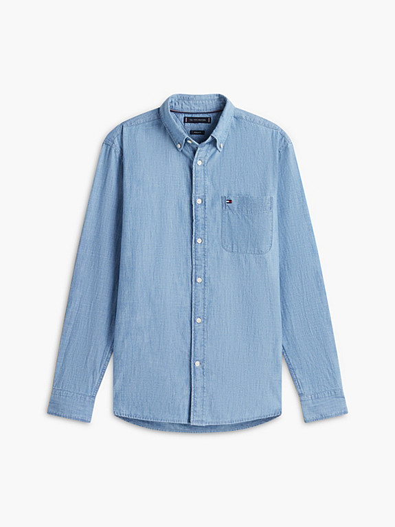 Regular Fit Button-down-Hemd aus Chambray | Tommy Hilfiger (DE)