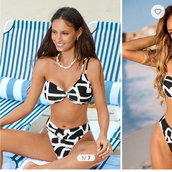 NWT Prismatic Play Two-Tone Bikini Set
Black and White Bikini Set Size XL | Poshmark