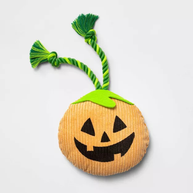 Pumpkin with Rope Plush Dog Toy - Hyde & EEK! Boutique™ | Target