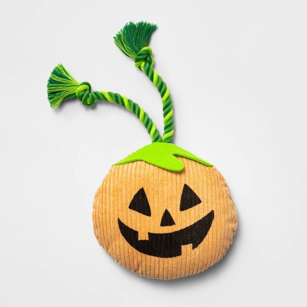 Pumpkin with Rope Plush Dog Toy - Hyde & EEK! Boutique™ | Target