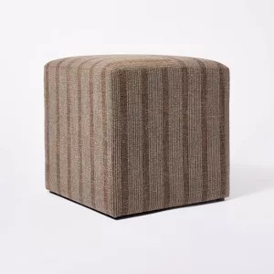 Lynwood Square Upholstered Cube Ottoman - Threshold™ designed with Studio McGee | Target