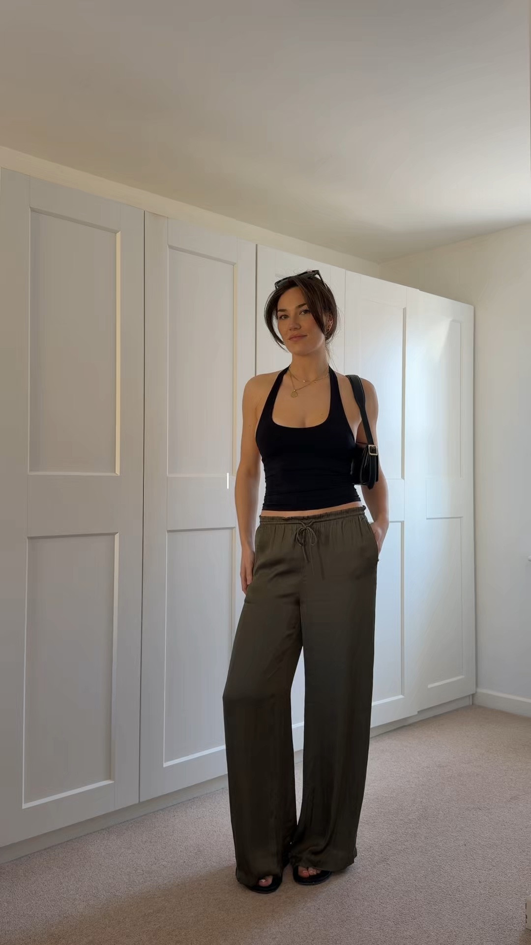 Summer ootd #summeroutfit #summerootd #satintrouseroutfit

#LTKsummer