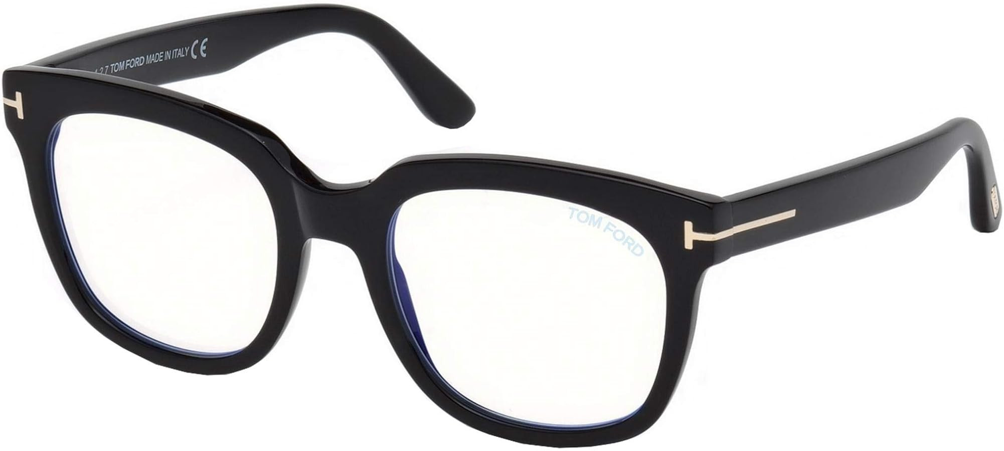 Tom Ford Blue Block Eyeglasses TF5537B 001 Black 52mm FT5537 | Amazon (US)