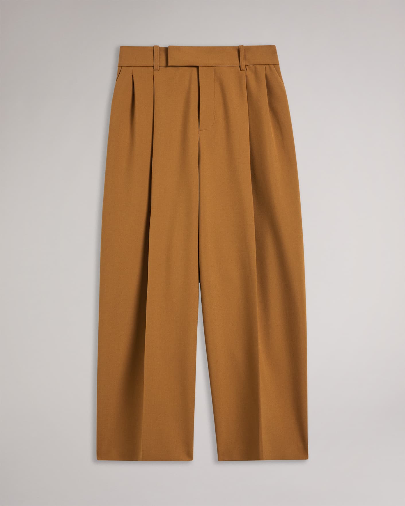Pleated Front Barrel Leg Trousers | Ted Baker (US)