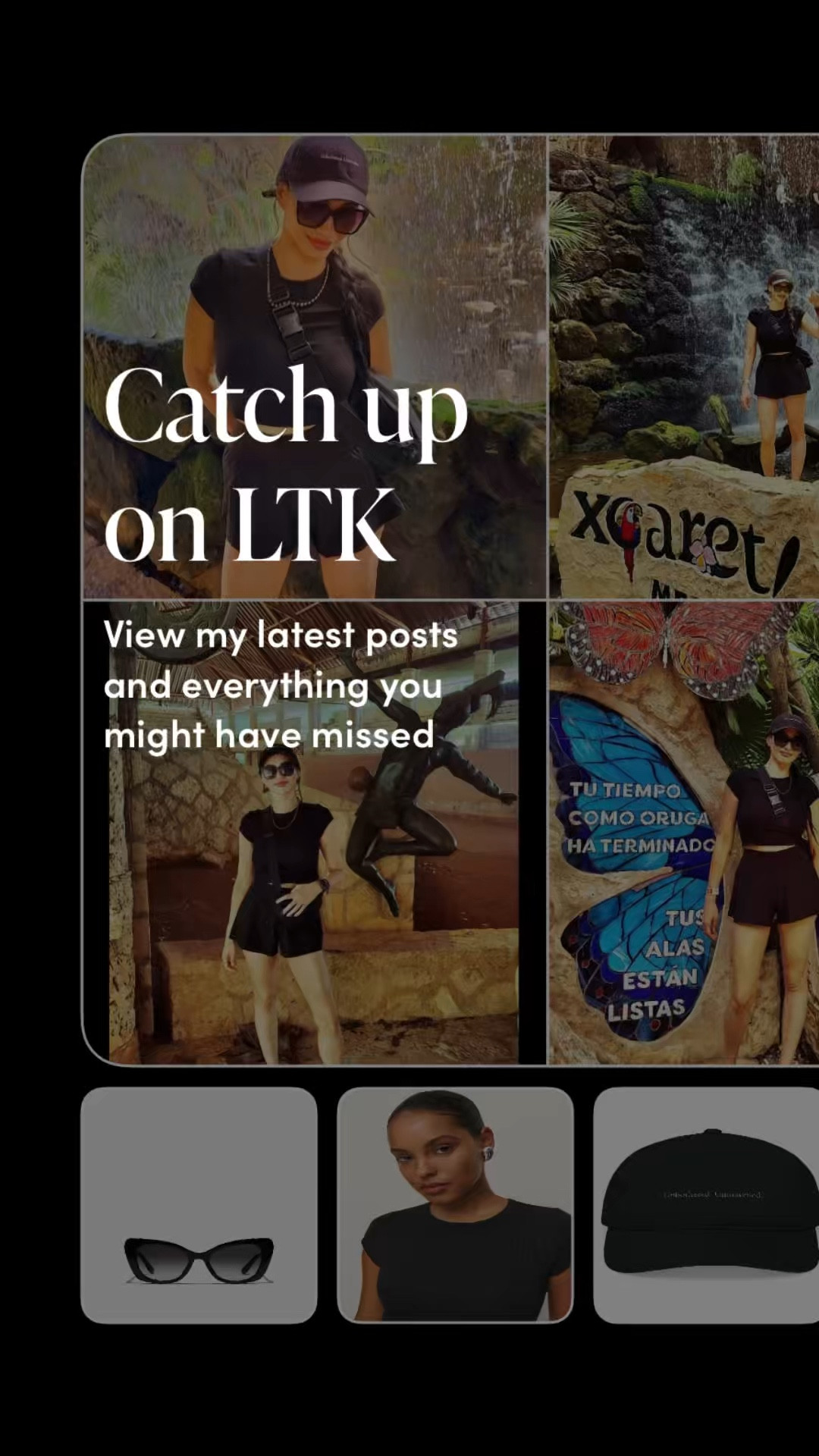 Catch up with me in Playa del Carmen

Soft, styled, and a little magical even on the busiest days

From Xcaret adventures to everyday outfits, this is what life looks like lately

Tap to shop my latest looks and everything you might have missed

Follow me for daily outfits and real-life moments 🤍