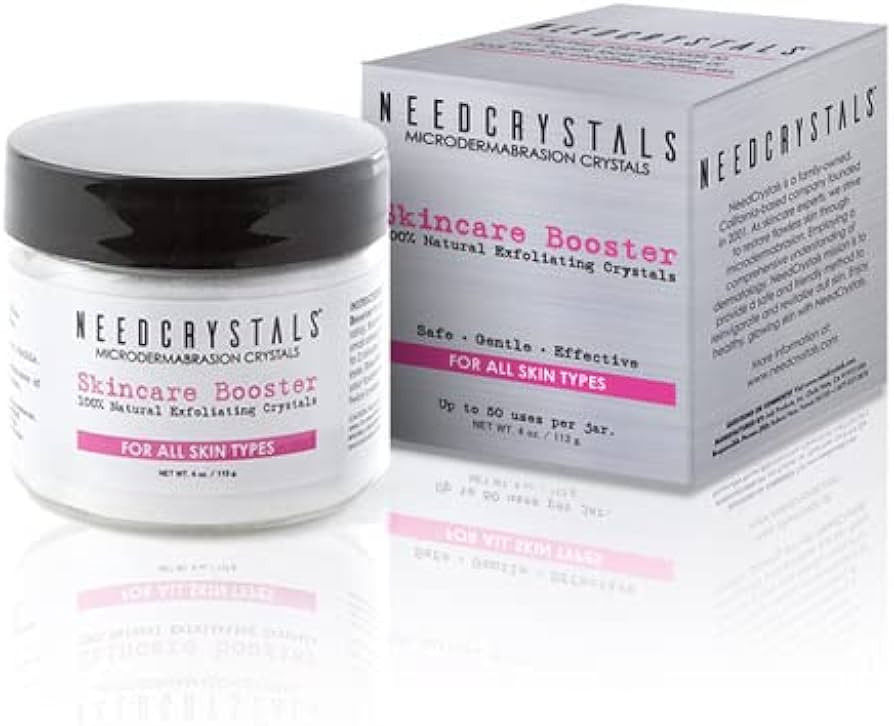 NeedCrystals Microdermabrasion Crystals 4 oz. / 113 gr. DIY Face Scrub. Natural Facial Exfoliator... | Amazon (US)