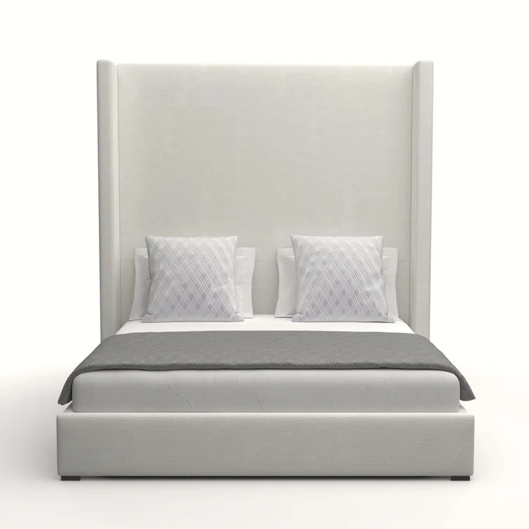Upholstered Wingback Bed | Wayfair North America