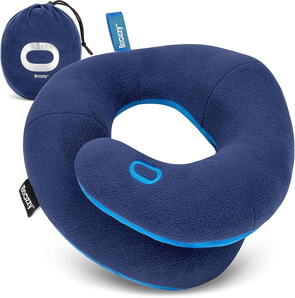 BCOZZY 3-7 Y/O Kids Travel Pillow for Car & Airplane, Soft Kids Neck Pillow for Traveling in Car Sea | Amazon (US)