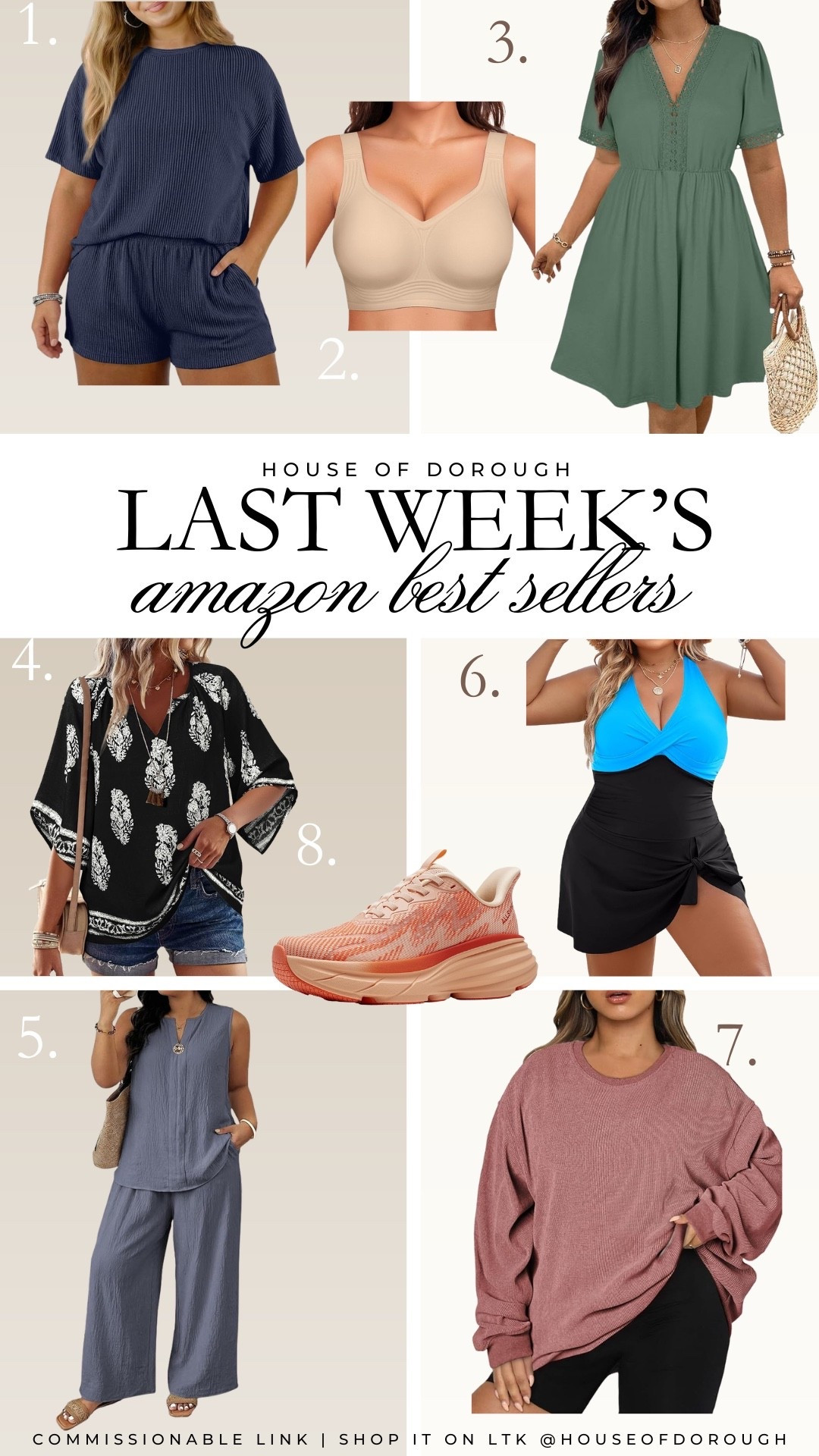 Wearing a 3X in everything here! The bra can fit 2X with extender or 3X! 

Plus size fashion, amazon finds, amazon fashion, affordable fashion, midsize outfits, mom style, swimwear, spring dresses

#LTKOver40 #LTKMidsize #LTKPlusSize