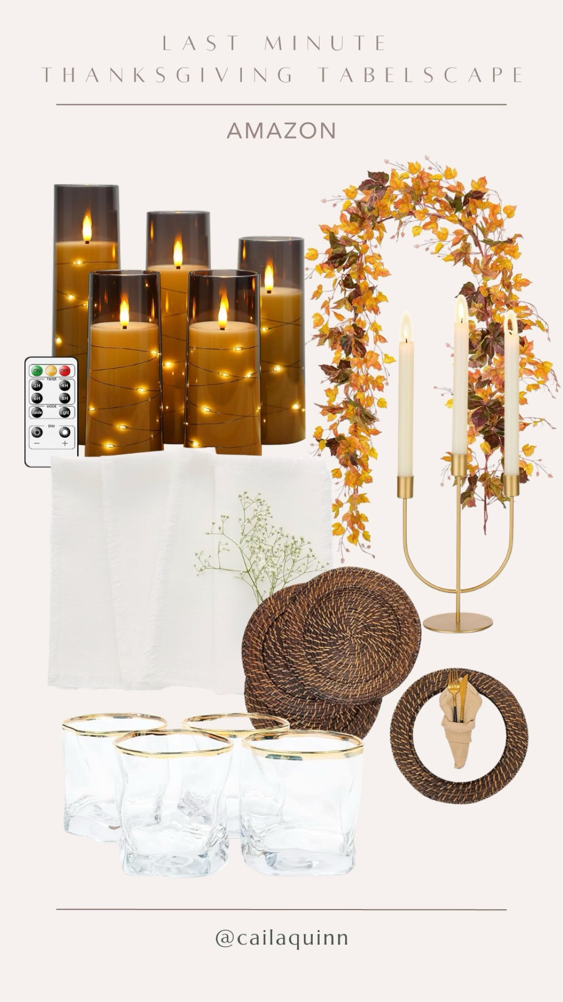 Last Minute Thanksgiving Tablescape from Amazon

#LTKCyberWeek #LTKSeasonal #LTKHoliday