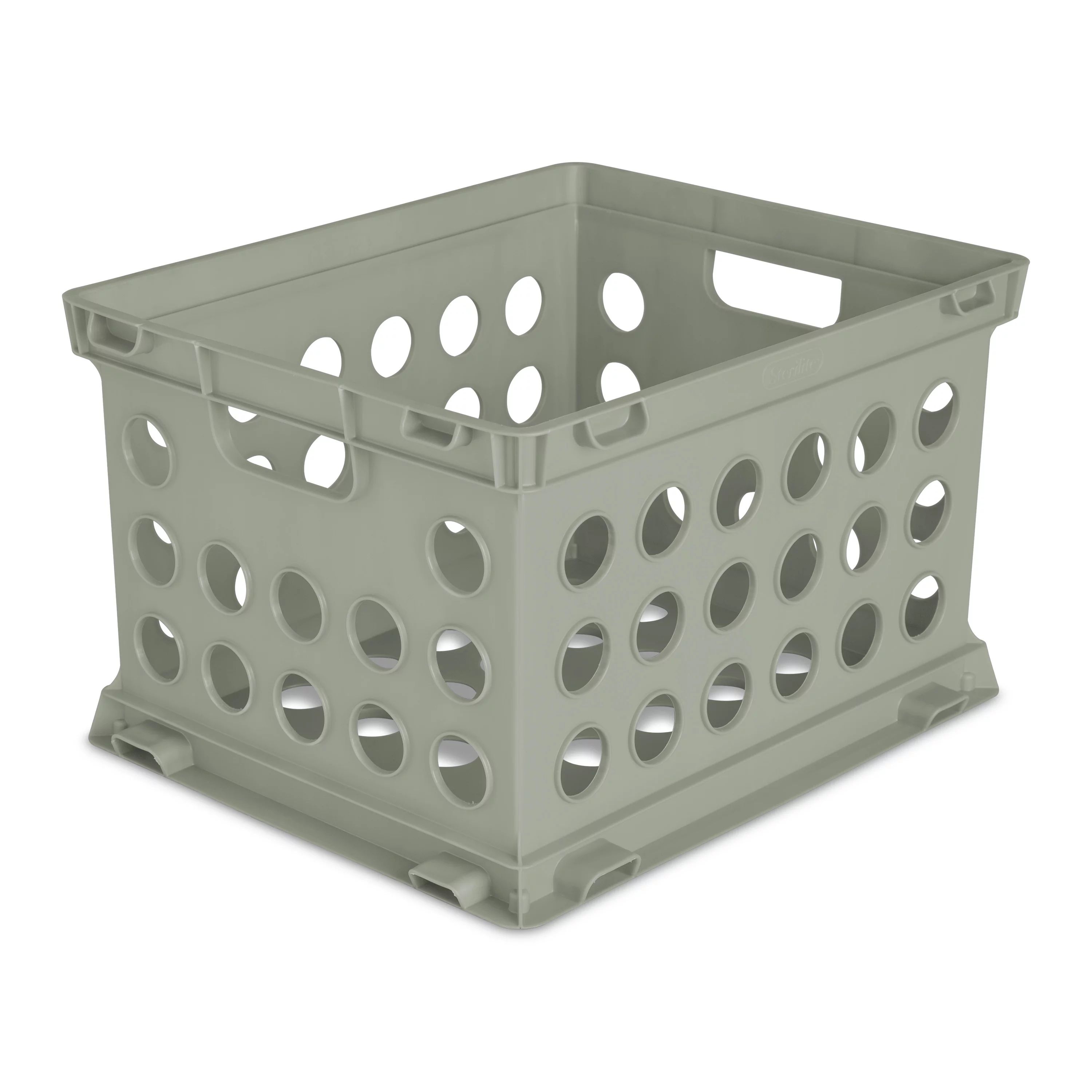 Sterilite File Crate Plastic, Green River - Walmart.com | Walmart (US)