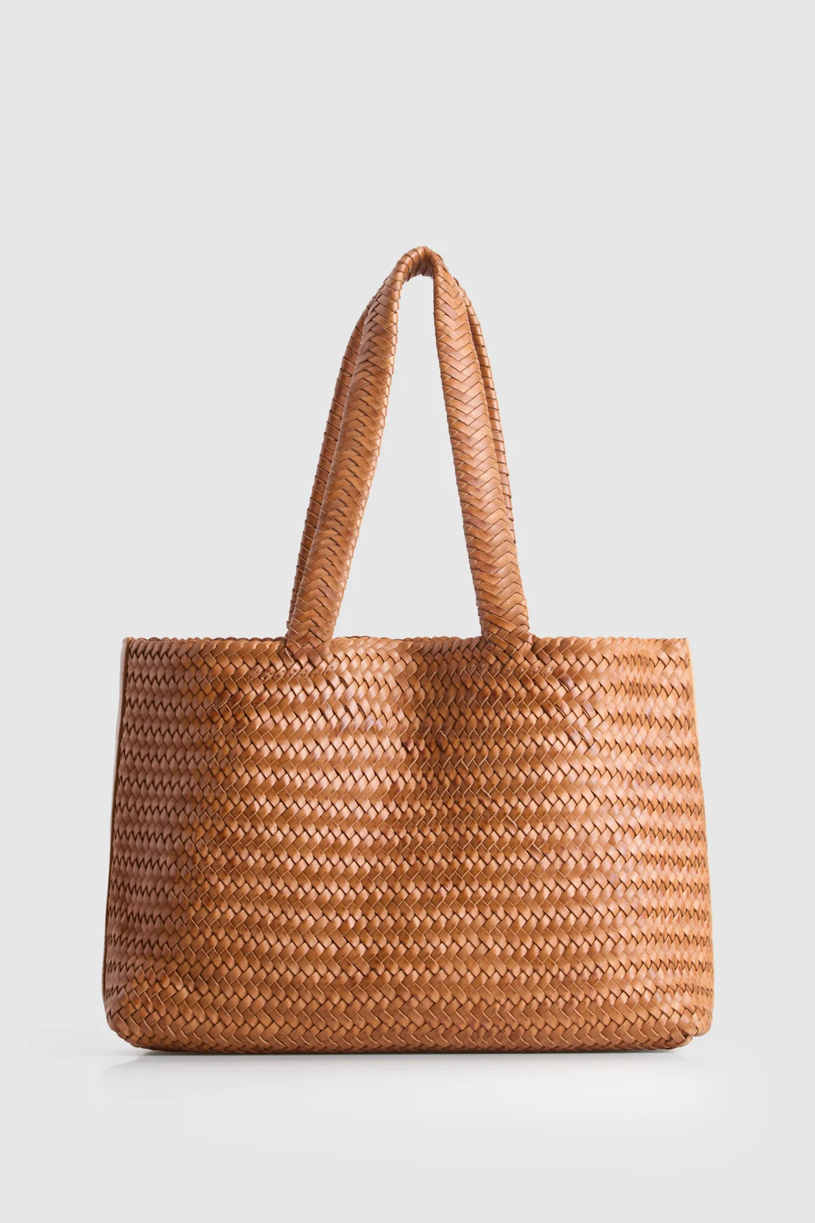 Elise Leather Weave Tote Bag | Strand Australia