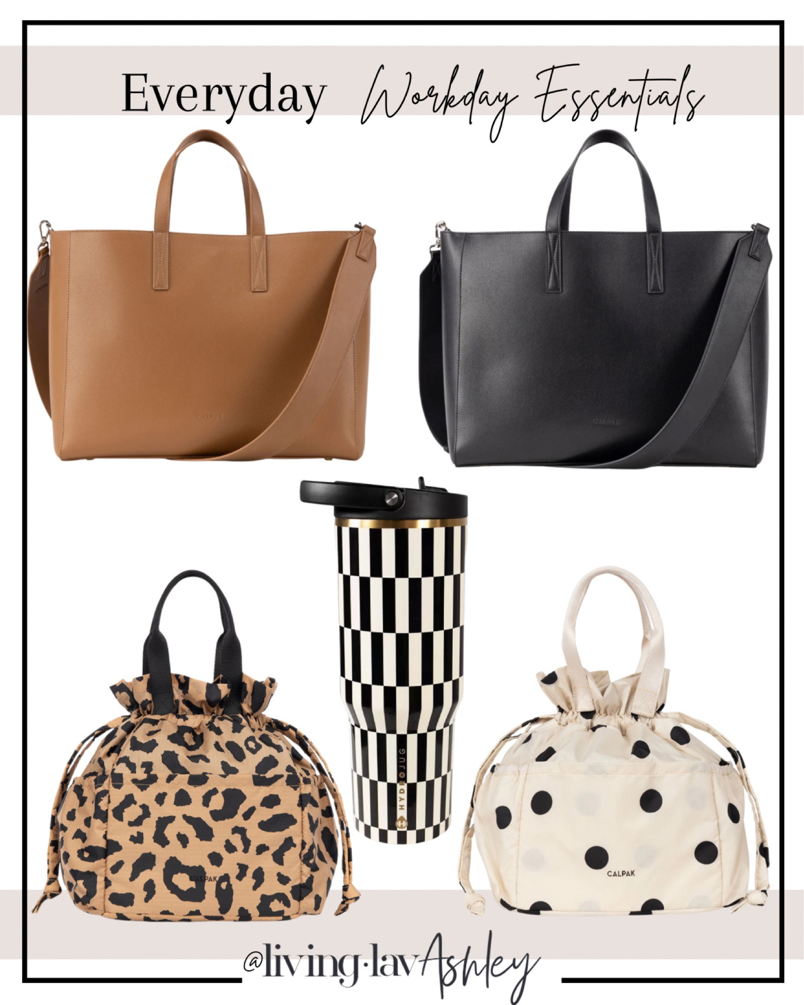 My favorite everyday workday essentials. CALPAK items are currently on sale! 

#LTKFindsUnder50 #LTKFindsUnder100 #LTKWorkwear