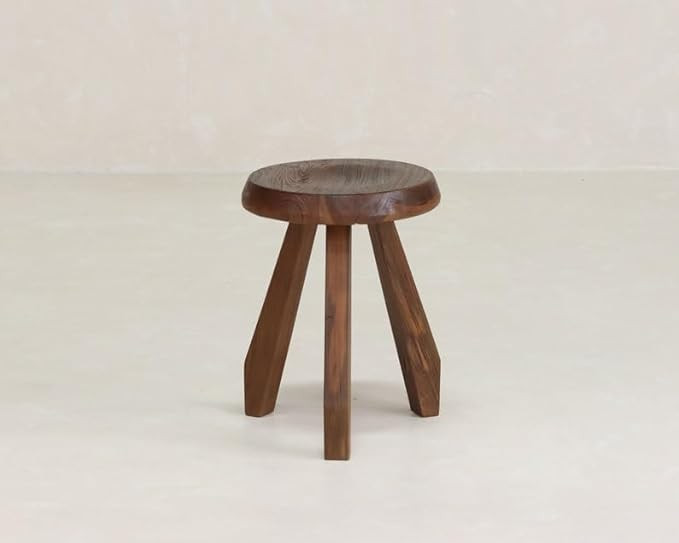 Milking Stool,stool,plant stand (Dark Teak Oil) | Amazon (US)