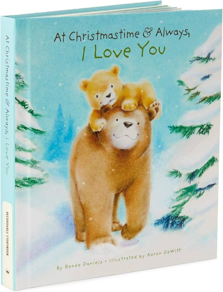 Hallmark "At Christmastime and Always, I Love You" Recordable Storybook | Amazon (US)