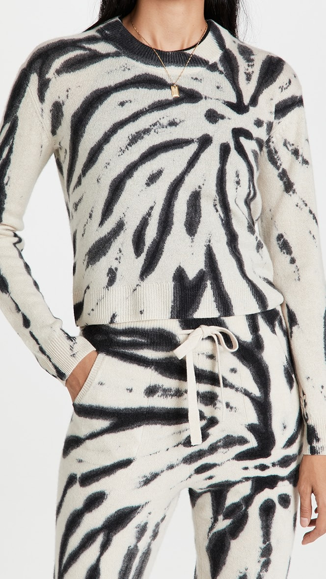 Tie Dye Cashmere Crew Sweater | Shopbop