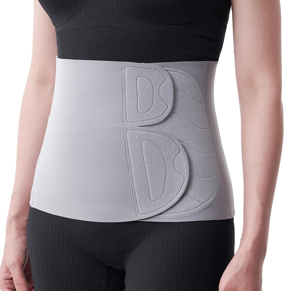 Momcozy Ergowrap Petite Size C Section Belly Binder, 9-Inch Postpartum Belly Band with 3D Lifting... | Amazon (US)
