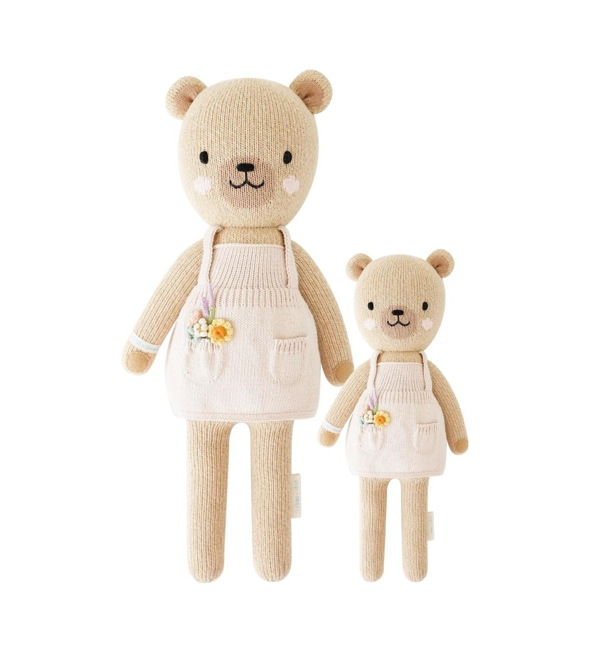 cuddle+kind cuddle+kind Unisex Little Goldie the honey bear - Baby - Light/pastel pink | Macy's