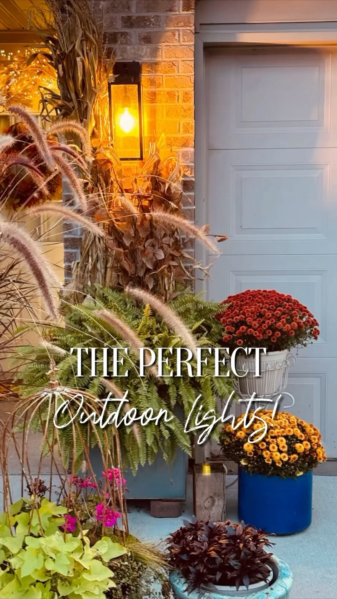 These large outdoor lights are a total game-changer! Sleek, modern, and beyond gorgeous—especially when you pair them with those vintage-style Edison bulbs! They’re the perfect way to give your home a cozy fall glow-up. Ready to light up your space in style? 🍂 

#FallDecor #OutdoorLights #CozyHomeVibes #LTKHome

#LTKHome #LTKSeasonal