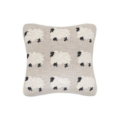 C&F Home 10" x 10" Sheep Knitted Spring Throw Pillow | Target