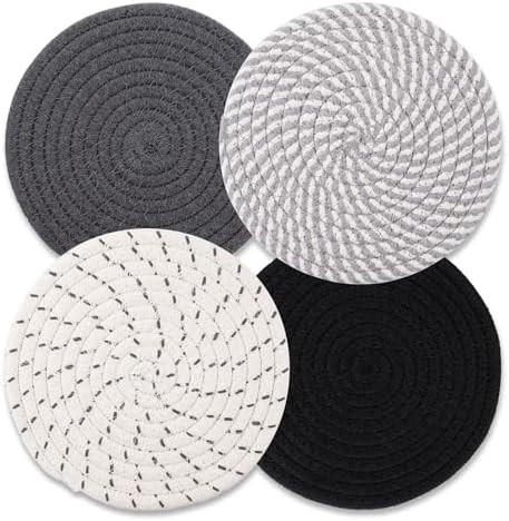 Trivets for Hot Dishes, Hot Pads for Kitchen, 7'' Trivets for Hot Pots and Pans, Pot Holders for ... | Amazon (US)