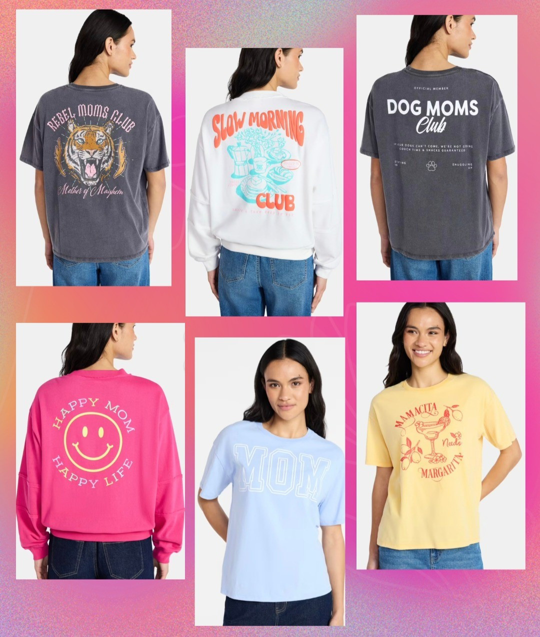 Mother's Day is coming up soon. Give Mom a sweet tshirt or sweatshirt and treat yourself too. These are so fun and won't last, so grab them now! 💐👚🎁

#LTKMothersDay #LTKOver40 #LTKSaleAlert