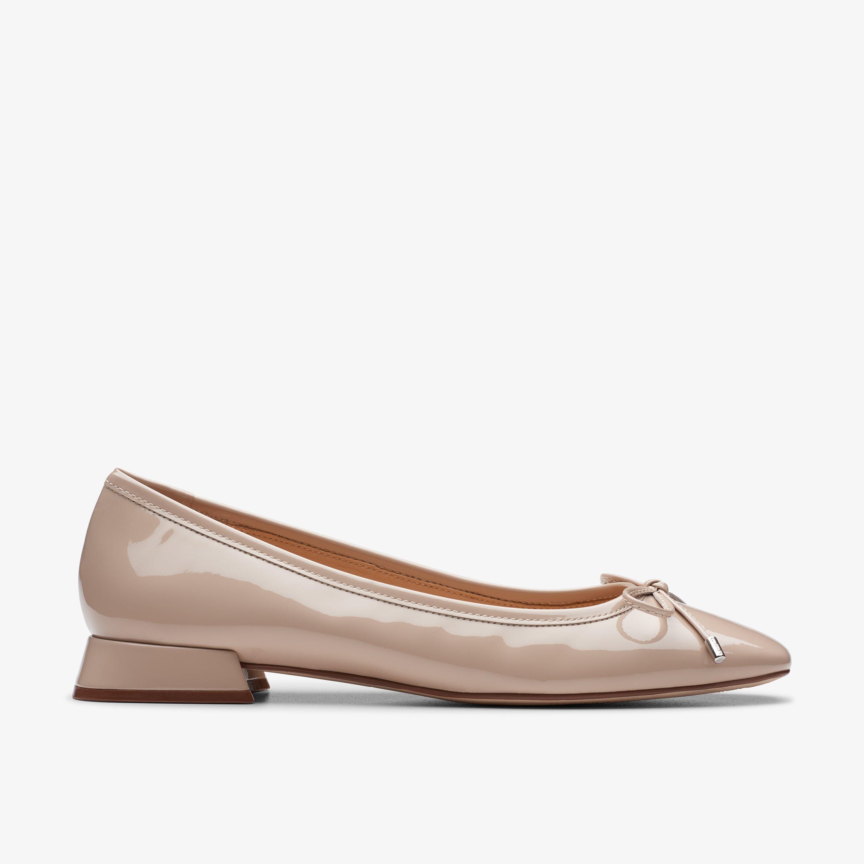 WOMENS Ubree 15 Step Sand Patent Ballerina Shoes | Clarks US | Clarks (US)