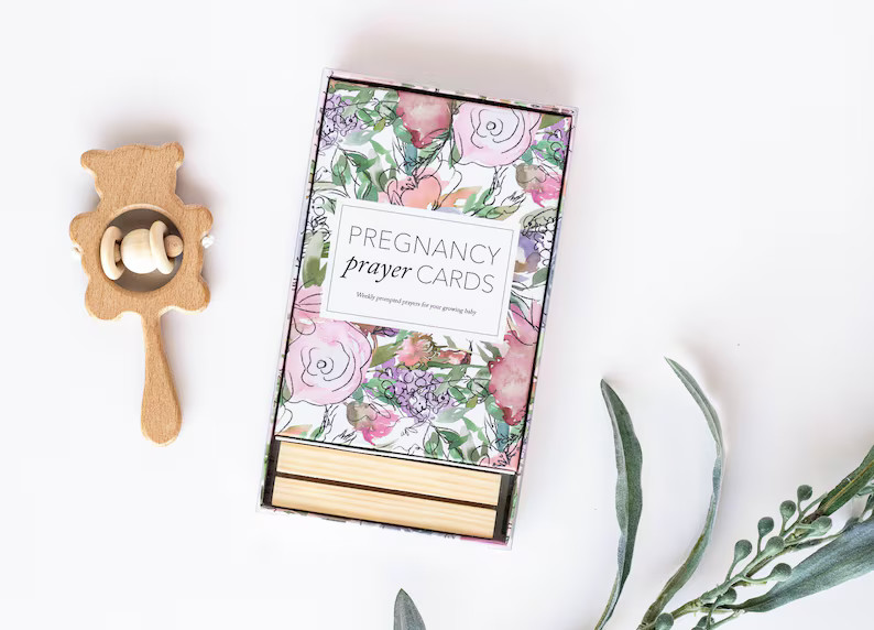 Pregnancy Prayer Cards: Expecting Mom Gift, Gender Neutral - Etsy | Etsy (US)