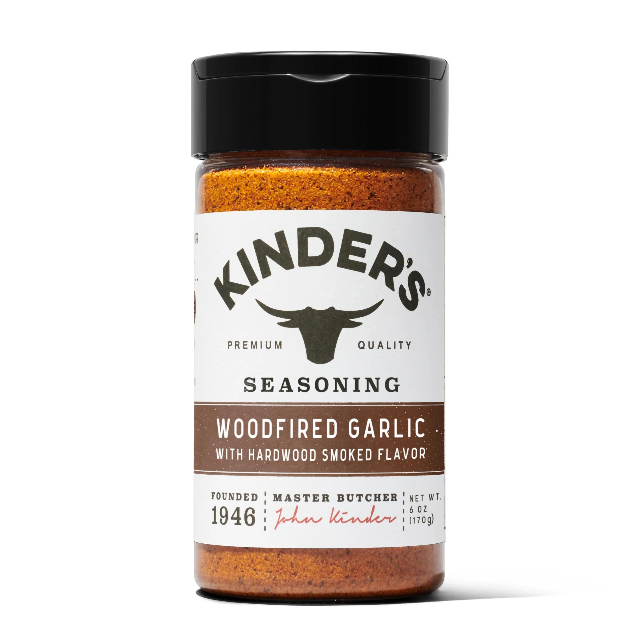 Kinder's Woodfired Garlic Seasoning with Hardwood Smoked Flavors, 6 oz | Walmart (US)